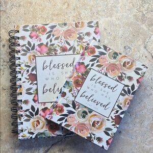 Inspirational Floral Notebook and Journal Set
